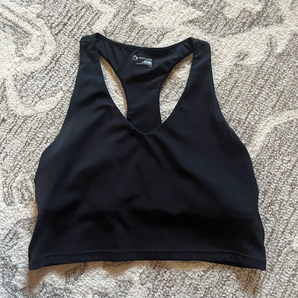 aerie Tops - Aerie Offline Real Me Racerback Crop Sports Bra Tank size Large
